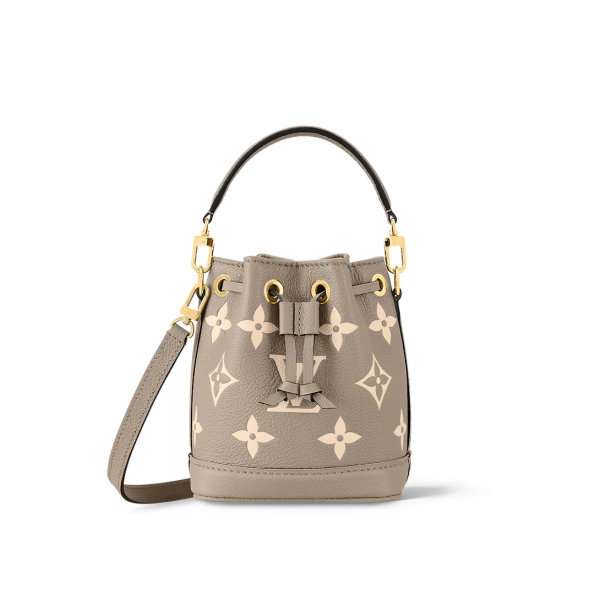 LV Nano Noé Bag Tourterelle Gray M46291