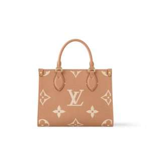 Louis Vuitton OnTheGo PM Arizona / Crème LV M12513