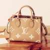 Louis Vuitton OnTheGo PM Arizona / Crème LV M12513