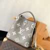 Louis Vuitton NéoNoé MM Gray/Cream Bag LV M45555