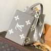 Louis Vuitton NéoNoé MM Gray/Cream Bag LV M45555