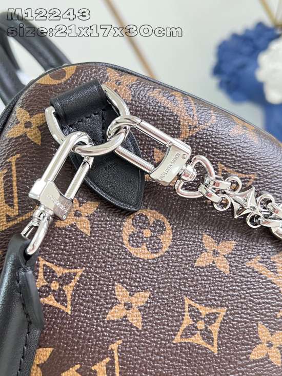 Louis Vuitton Speedy Soft 30 Dark Bag LV M12243