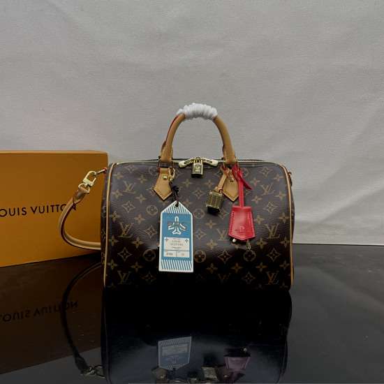 Louis Vuitton Speedy Soft 30 Crafty Bag LV M11945