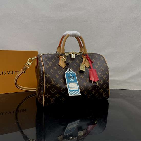 Louis Vuitton Speedy Soft 30 Crafty Bag LV M11945