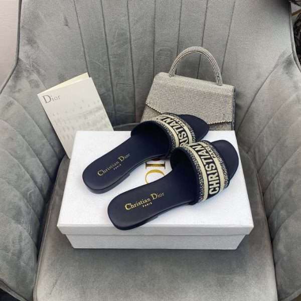 Top Quality Dior Dway Slide in Deep Blue