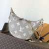 LV Loop Hobo Bag Dove Gray
