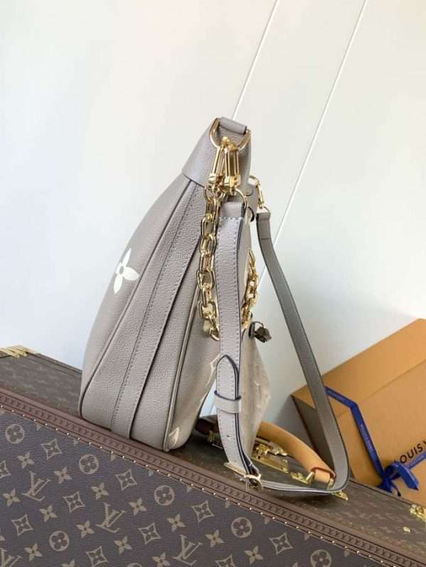 LV Loop Hobo Bag Dove Gray