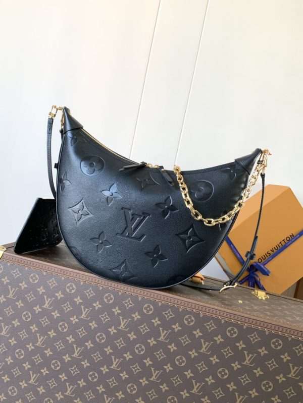LV Black Loop Hobo Bag Louis Vuitton