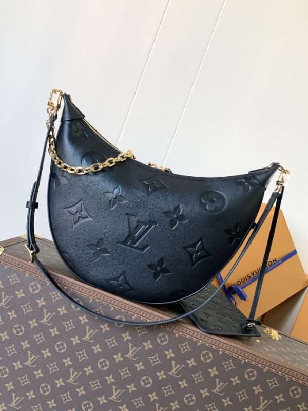 LV Black Loop Hobo Bag Louis Vuitton