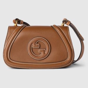 gucci replica blondie small shoulder bag brown